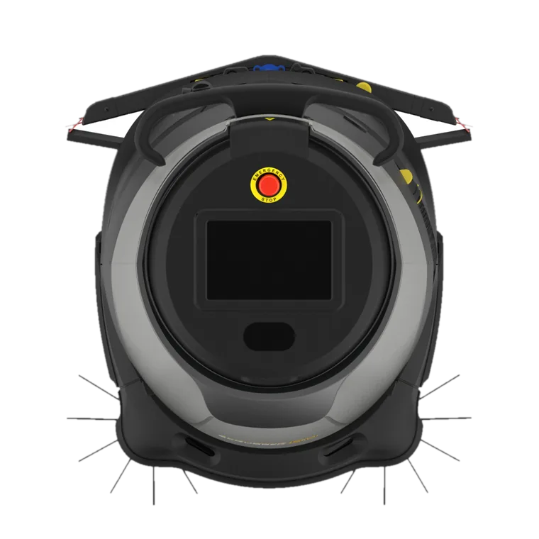 Scrubber 50 Pro, вид сверху